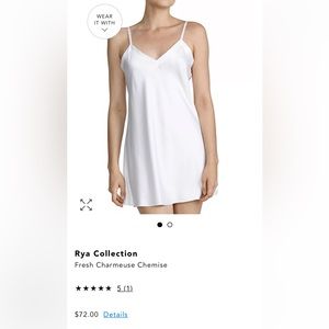 Rya Charmeuse Slip Ivory